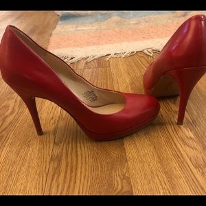 Nine West Red Pumps size 6